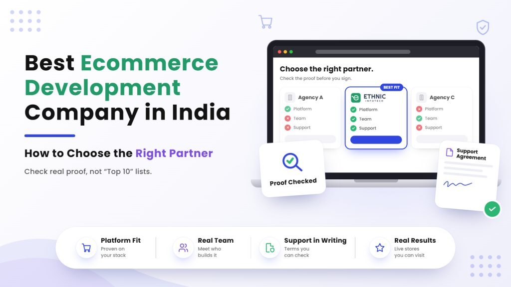 Best Ecommerce Development Company in India: How to Choose